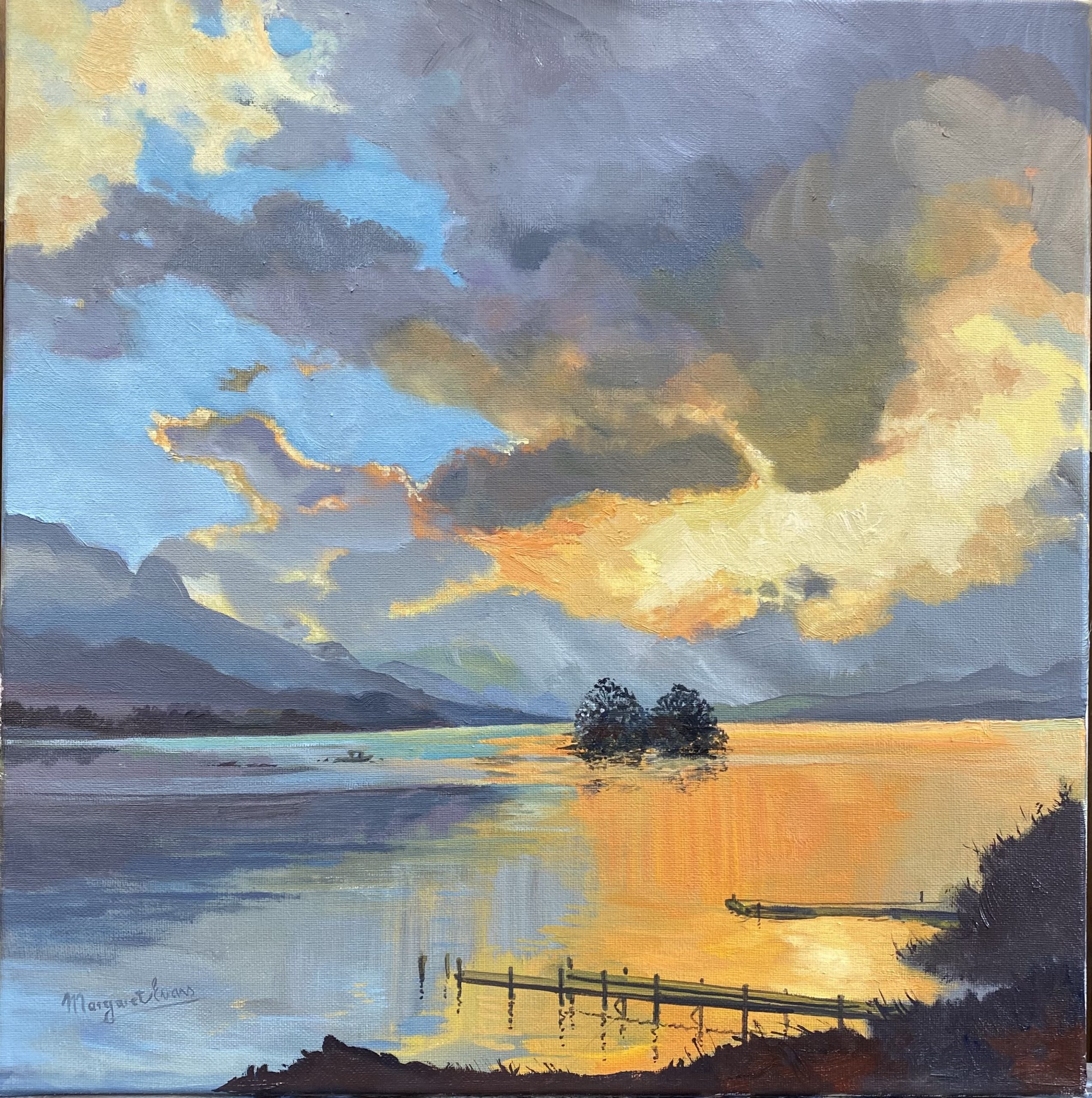 Cloudscape Loch Earn